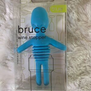 Bruce Silicone Wine Stopper